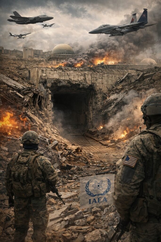 IAEA Confirms Entrances to Iran’s Natanz Nuclear Facility Were Bombed.