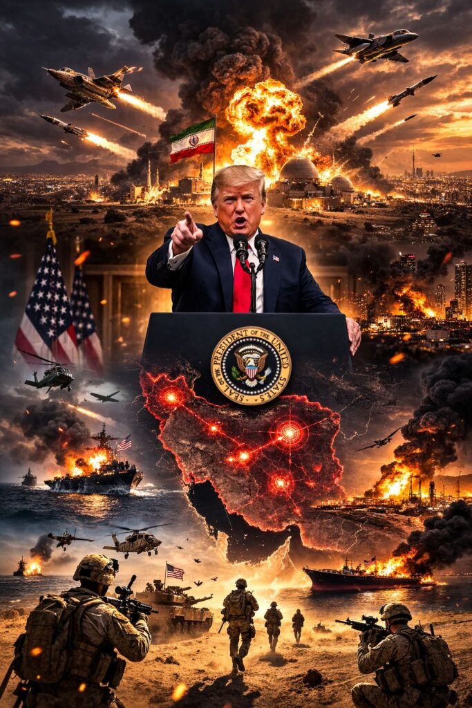 Middle East War Escalates: Trump Warns Tehran ‘The Big One is Coming’